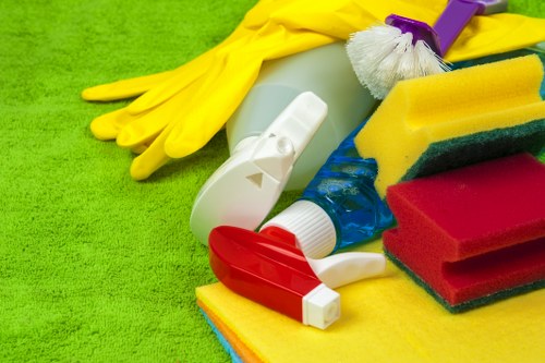 Professional one off cleaning in a home interior