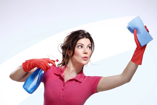 Cleaning supplies for mattress maintenance